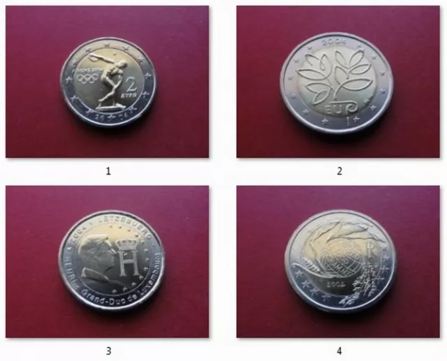 2 Euro Gedenkmünze 2004 - Alle Länder verfügbar