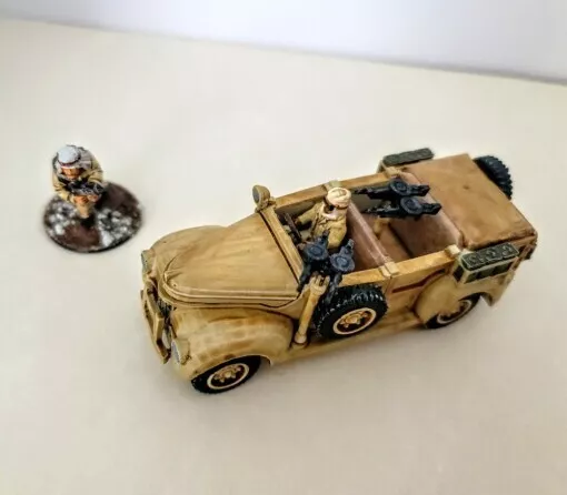 Bolt Action Chain of Command 28mm 1/56 Scale British SAS “Blitz Buggy”