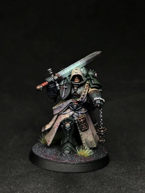 Primaris Judiciar – Dark Angels – Warhammer 40K – Montato E Dipinto A Mano – Games Workshop