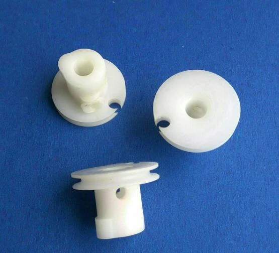 3PCS Miniature Pulley Wheel Diameter 24mm Thick 4mm Hole D Type 6mmx5.5mm