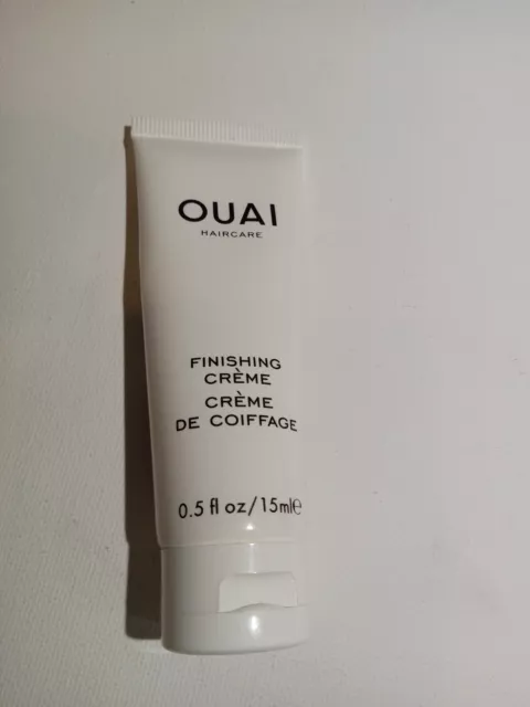 SEALED OUAI Haircare Finishing Crème Creme Travel Size .5 fl oz / 15 ml #MK099