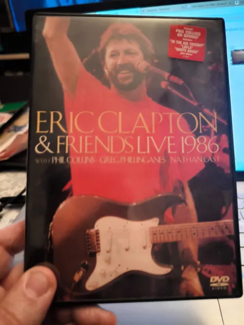 Dvd - Eric Clapton & Friends - Live 1986 - 2007 - Uk