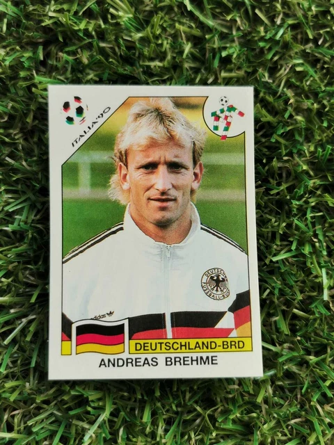 Sticker Panini World Cup Story - Andreas Brehme Allemagne #180 - Mexico 86