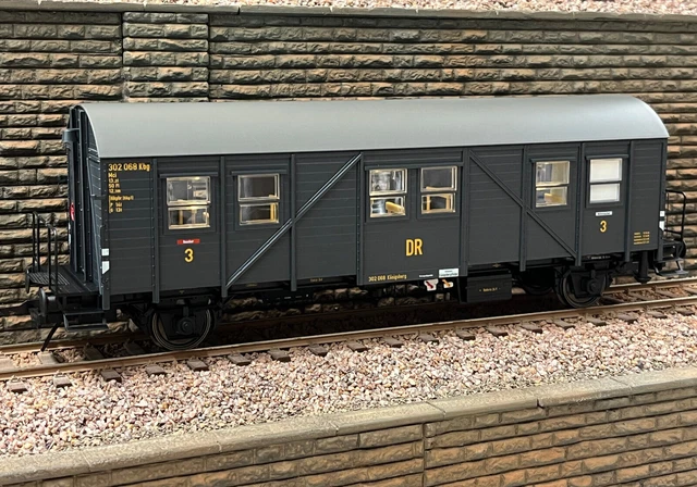 LENZ SPUR 0 Behelfspersonenwagen MCi 43, DRG, Ep.2c, 3. Kl. Art.Nr