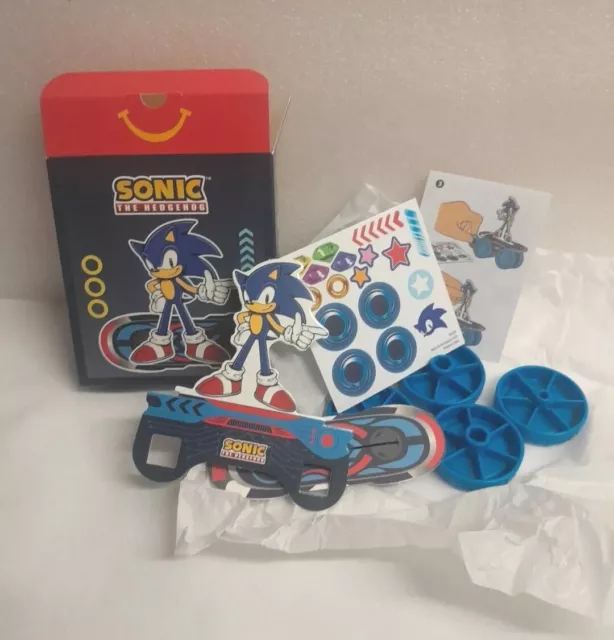 MCDONALD'S HAPPY MEAL 2024 Sonic The Hedgehog Mcdonalds Mcdo Gioco EUR
