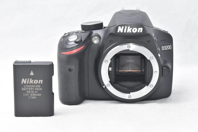 NIKON D3200 BODY w/ 5960 shots 192368 $420.58 - PicClick CA