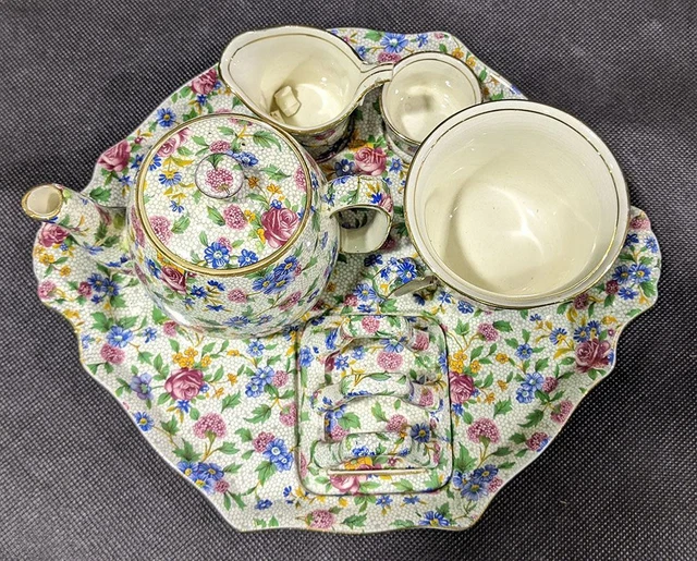 Royal Winton - Old Cottage Chintz - Breakfast Set, As Is
