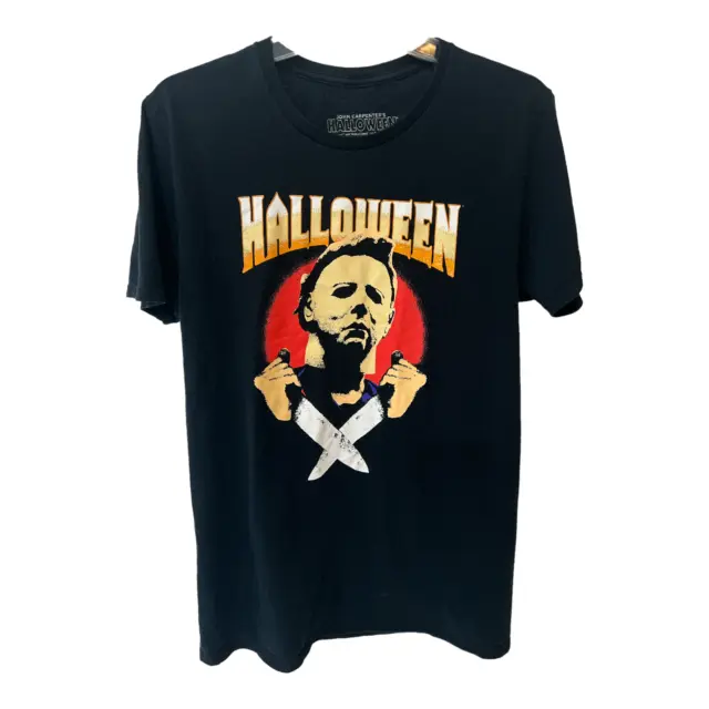 Michael Myers John Carpenters Halloween Horror Ripple Junction Mens Tshirt Sz M