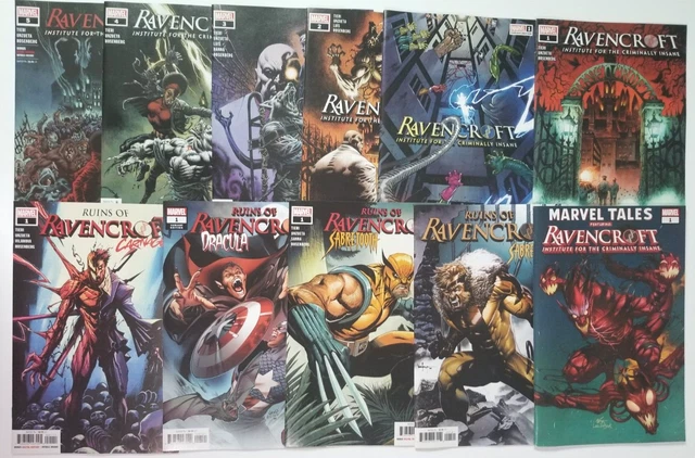 Ravencroft #1-5 Ruins of Ravencroft Carnage Dracula Sabretooth ~ 11 Issue Set