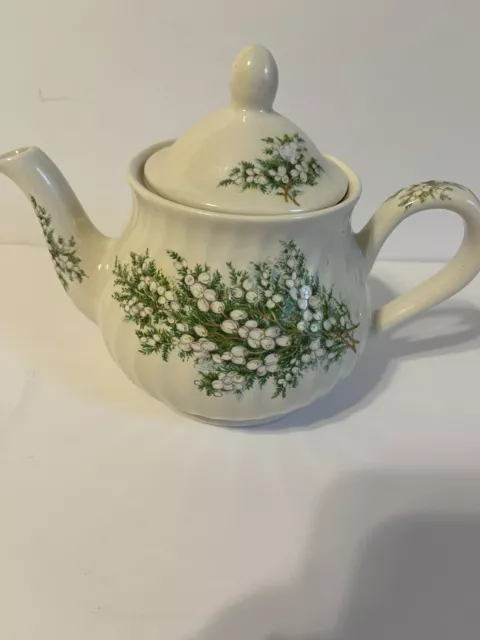 BEAUTIFUL VINTAGE ARTHUR Wood Lily Of The Valley Small Teapot - Rare ...