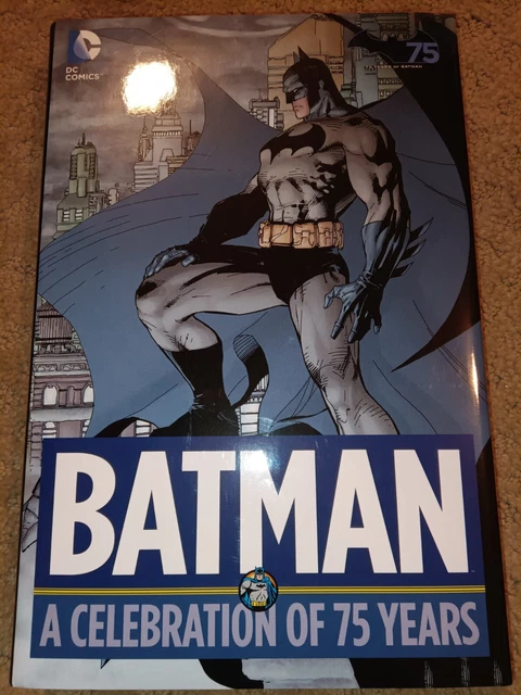Batman - A Celebration of 75 Years (2014, Hardcover) RARE