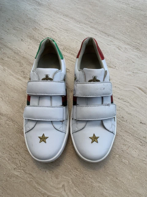 Gucci bee trainers kids hotsell