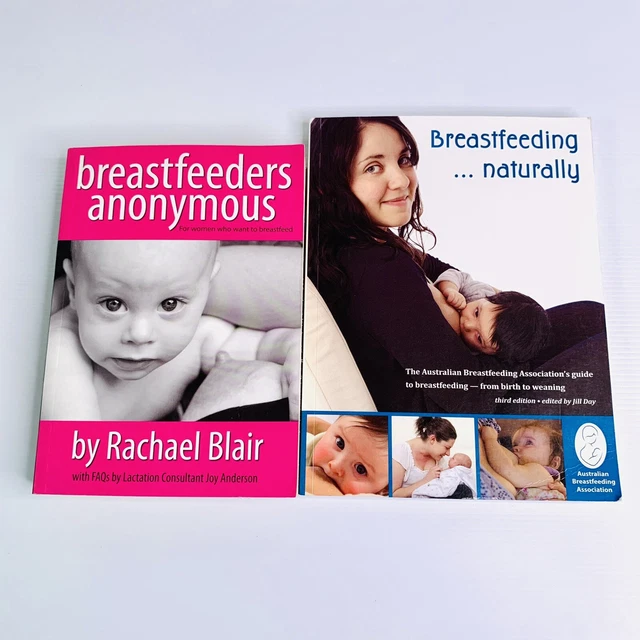2X AUSTRALIAN BREASTFEEDING Book Breastfeeding Naturally 3rd