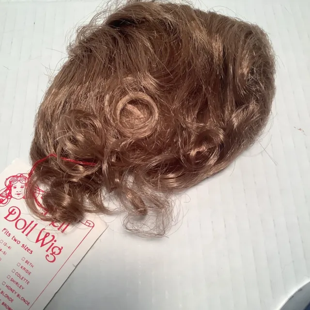 Bell Doll Wig Size 13 14 Vintage Wavy Curley Short Hair