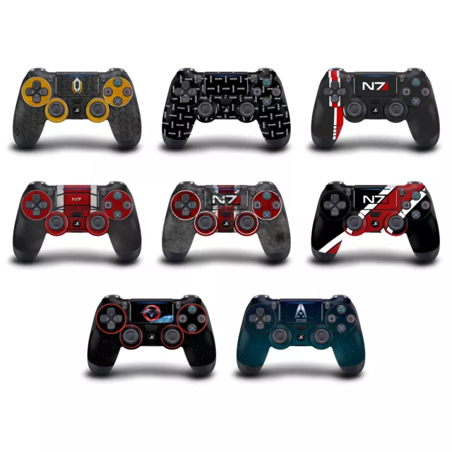 Official Ea Bioware Mass Effect Graphics Vinyl Skin For Dualshock 4 Controller