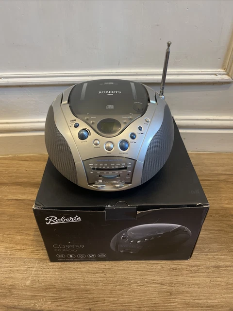 Roberts CD9959 Swallow CD Fm / Mw / Lw Radio Player Stéréo Portable Boombox