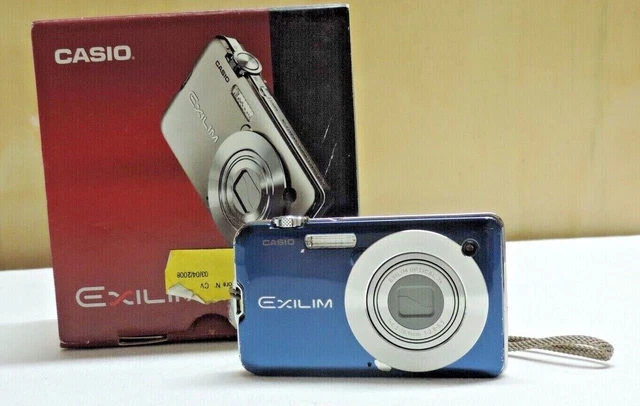 CASIO EXILIM EX-S10 BLU Super Compatta
