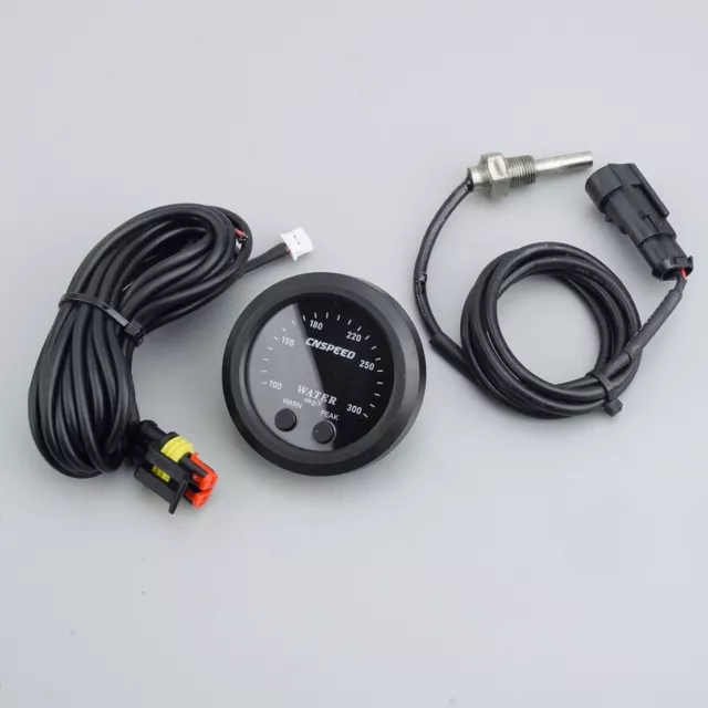 2" 52mm Car Auto Digital LED Water Temp Temperature Gauge Meter New