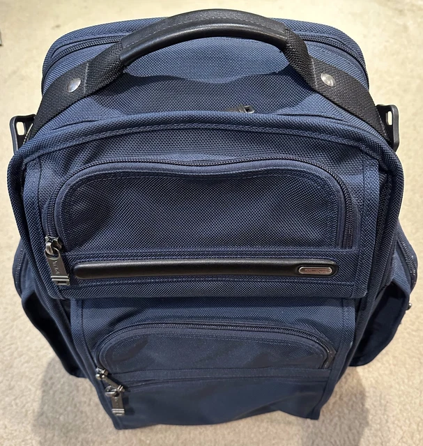 Tumi Backpack Men's Alpha in Blue Ballistic Nylon