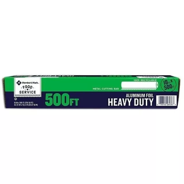 Member's Mark Heavy Duty Foodservice Foil (18" x 500')