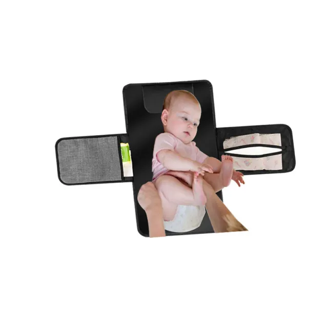 Baby Portable Foldable Washable Compact Travel Nappy Diaper Changing Mat Waterpr