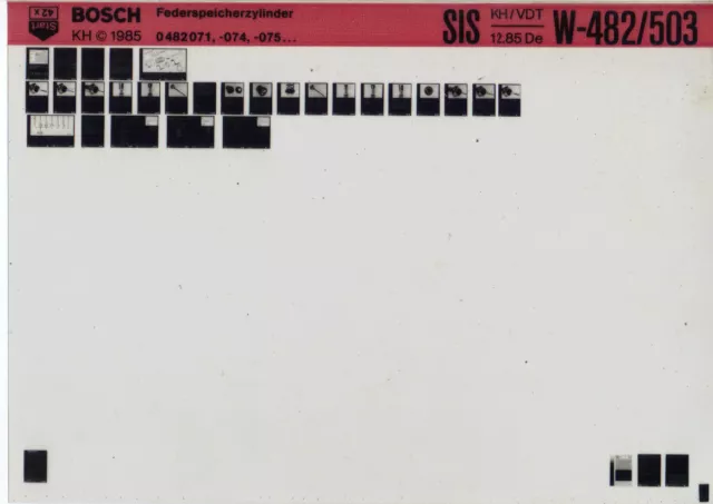 BOSCH Technische Unterrichtung_SIS_Federspeicherzylinder_1985_Microfich_Fich