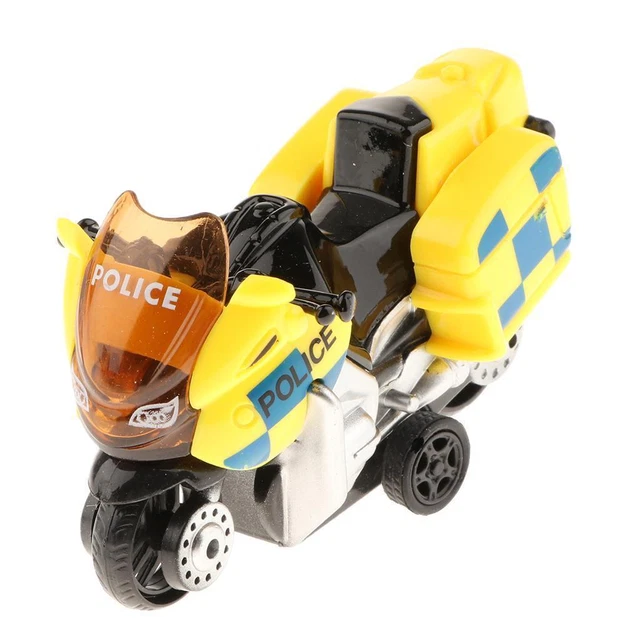 Échelle 1:43 modèle de moto moulé sous pression Pull Back Vehicle Toy pour