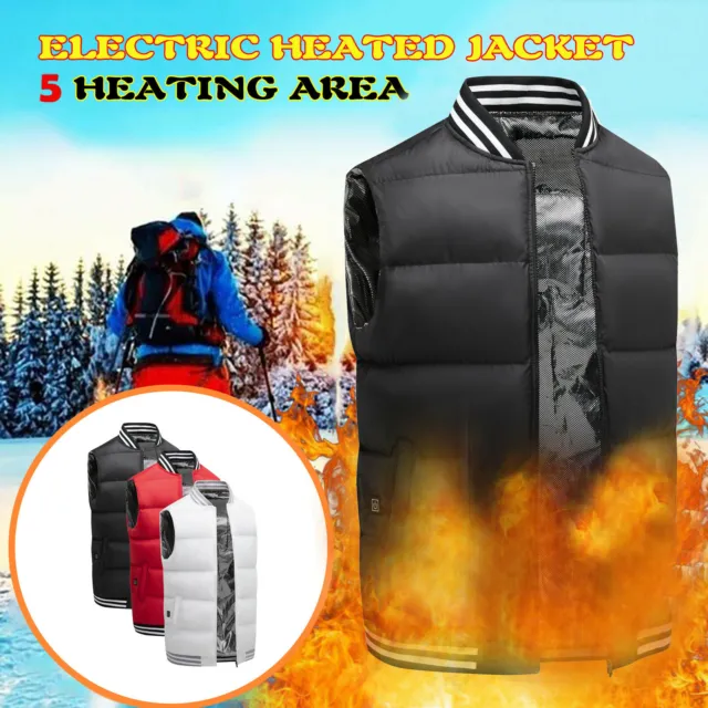Heated Vest for Men Women Electric Heating Vest Rechargeable for Hunting Hiking