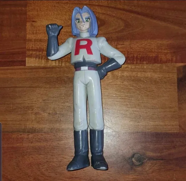 Figurines team Rocket Pokémon james 1998 Tomy