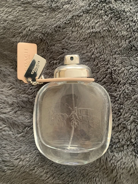 Genuine Coach empty used eau de toilette 90ml bottle