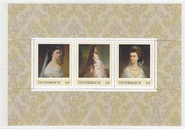 Österreich  Personalisierte Marken  Sisi  Block  **  (mnh)