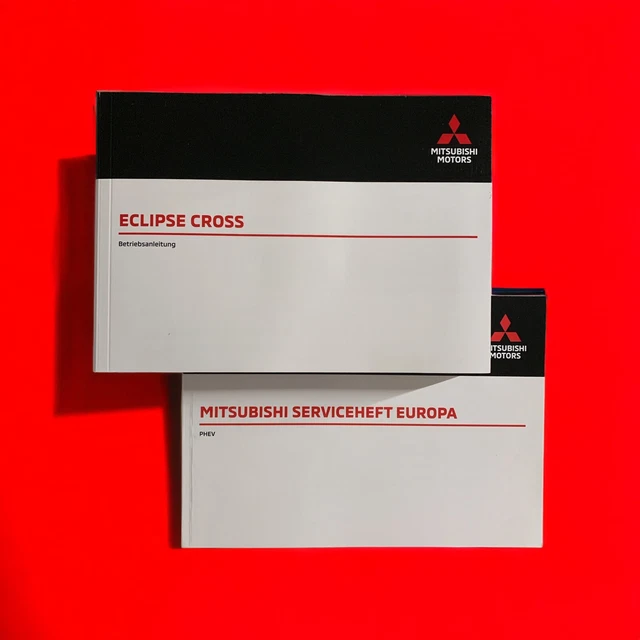 MITSUBISHI ECLIPSE CROSS PHEV MY21 istruzioni per l'uso + libretto di servizio OGKG20E1*NUOVO*