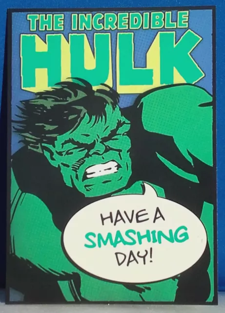 Marvel Comics Hulk Geburtstagskarte - von Hallmark - The Hulk