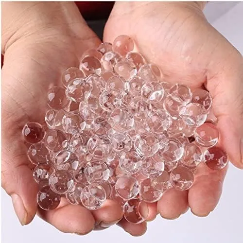 50000-Clear Water Gel Jelly Beads Vase Fillers for Floating Pearls Floating Can-