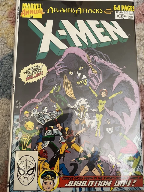 X-Men Annual #13 (1989, Marvel) 9.4 Atlantis Attacks