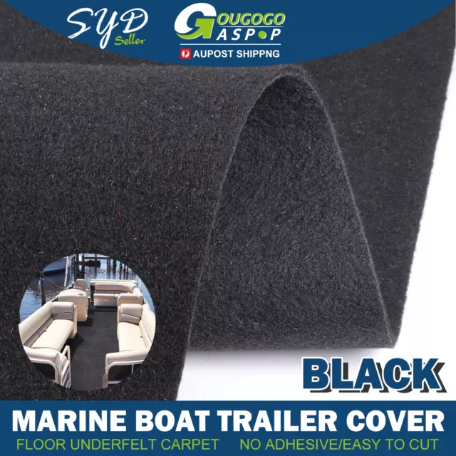 2M X 2M Marine Carpet Boat Yacht Under Felt Mat Cabin Deck Plating UV Resistant