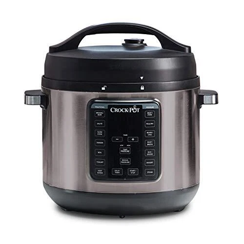 8-Quart Multi-Use XL Express Crock Programmable Slow Cooker and Pressure