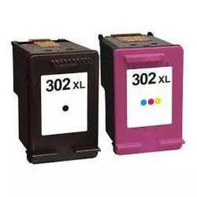 Cartuchos Compatibles Con Hp 302 Xl Negro Y Color Deskjet 3630 3636 3639