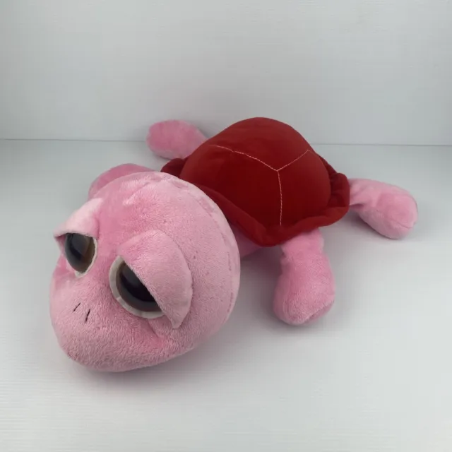 Russ Berrie Squirtle Turtle Plush 38cm Pink Red Soft Stuffed Animal No. 39093