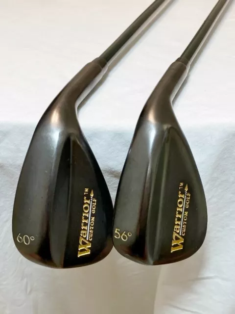 WARRIOR Golf 56 & 60 Degree Wedges M RH Graphite Tour 3.1 - 37 Inches WARRIOR Golf 56 & 60 Degree Wedges M RH Graphite Tour 3.1 - 37 Inches