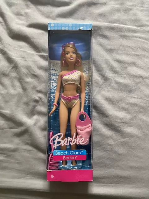 Beach Glam Barbie Doll 2006 Mattel SEALED