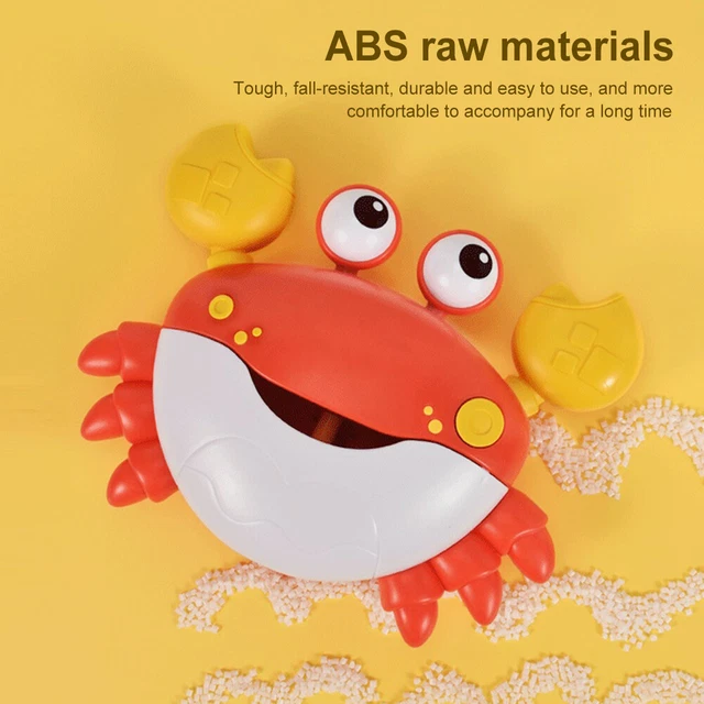 Baby Bath Toy 12 Soft Melodies Bathroom Toys for Bathroom Playing (Red)