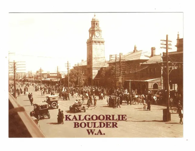 Postcard - Kalgoorlie, Boulder. W.A. Museum of the Goldfields. Pub. Nu-Color-Vue