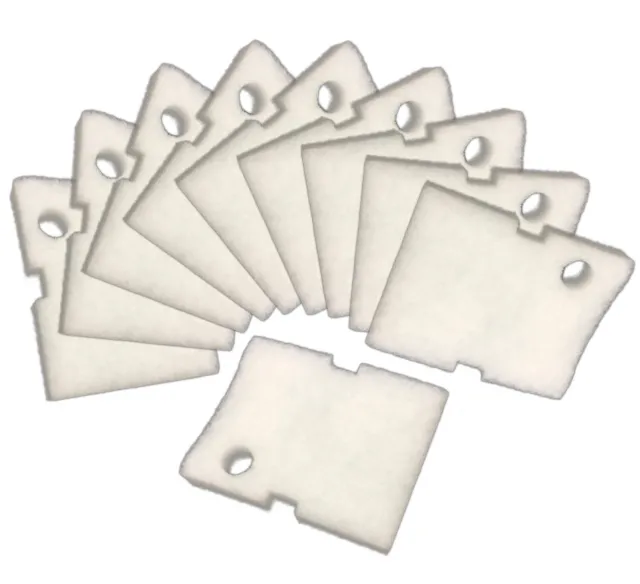 Replacement Hydor 150  White Fine Filter Pads - 10 Pack