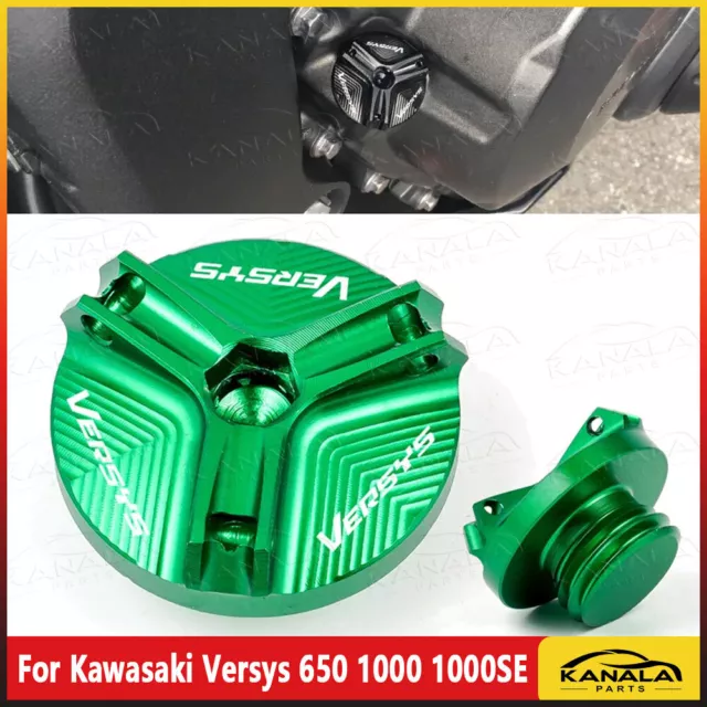 CNC Oil Filler Cap Plug Cover cap For Kawasaki Versys 650 1000 1000SE NEW