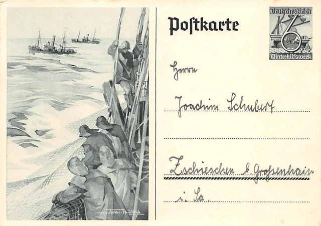 Ganzsache Winterhilfswerk Deutsches Reich