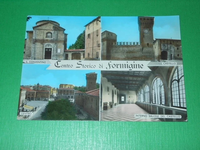 Cartolina Centro Storico di Formigine - Vedute 1974