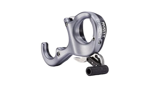 Scott Archery Sigma Release/3 Finger 8007-GU-3 Color: Black/Gun Metal
