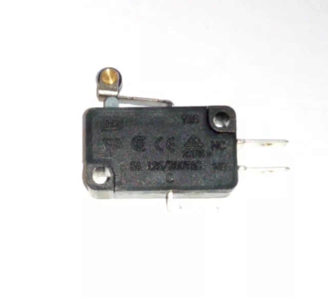 Micro Switch A Leva Con Rotella 5A  250Vac 125Vac Microswitch
