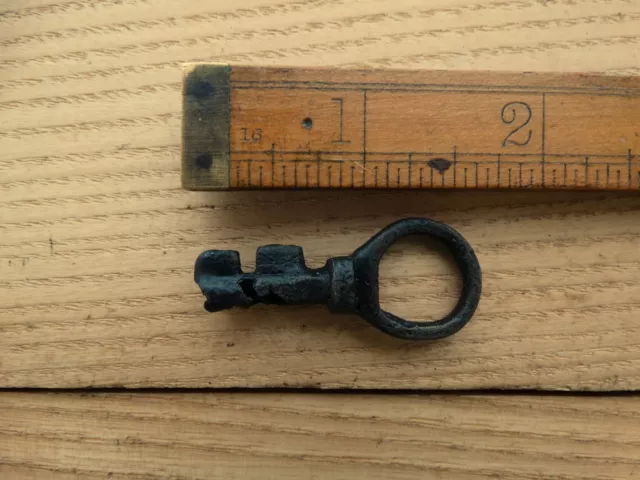 Perfect Medieval Iron  Key for lock ca 13-15 AD 2